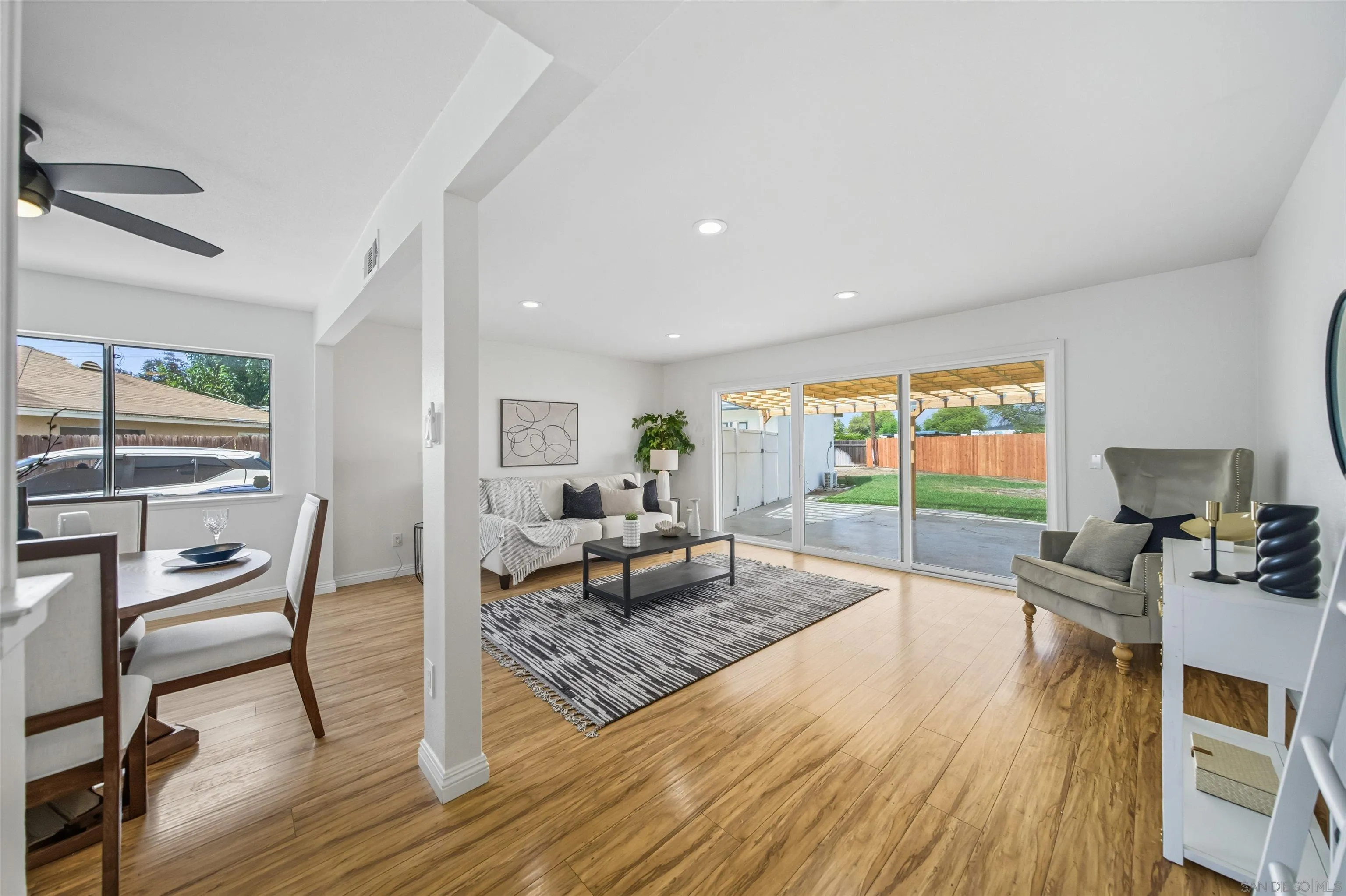 6221 Mead Court Riverside, CA 92504 - Photo 4 of 32 a living room with furniture and a wooden floor