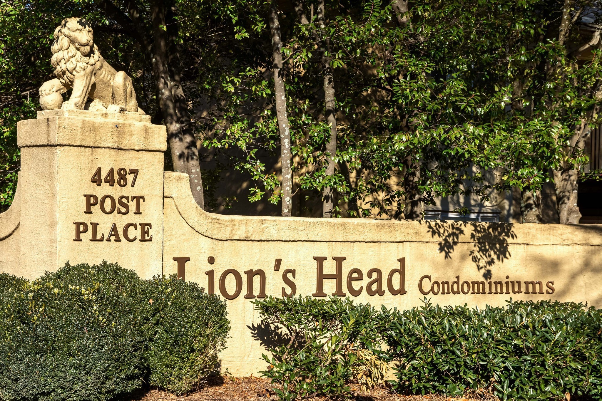 4487 Post Place, Unit 165 Nashville, TN 37205 - Photo 1 of 41 a sign that is on a pole