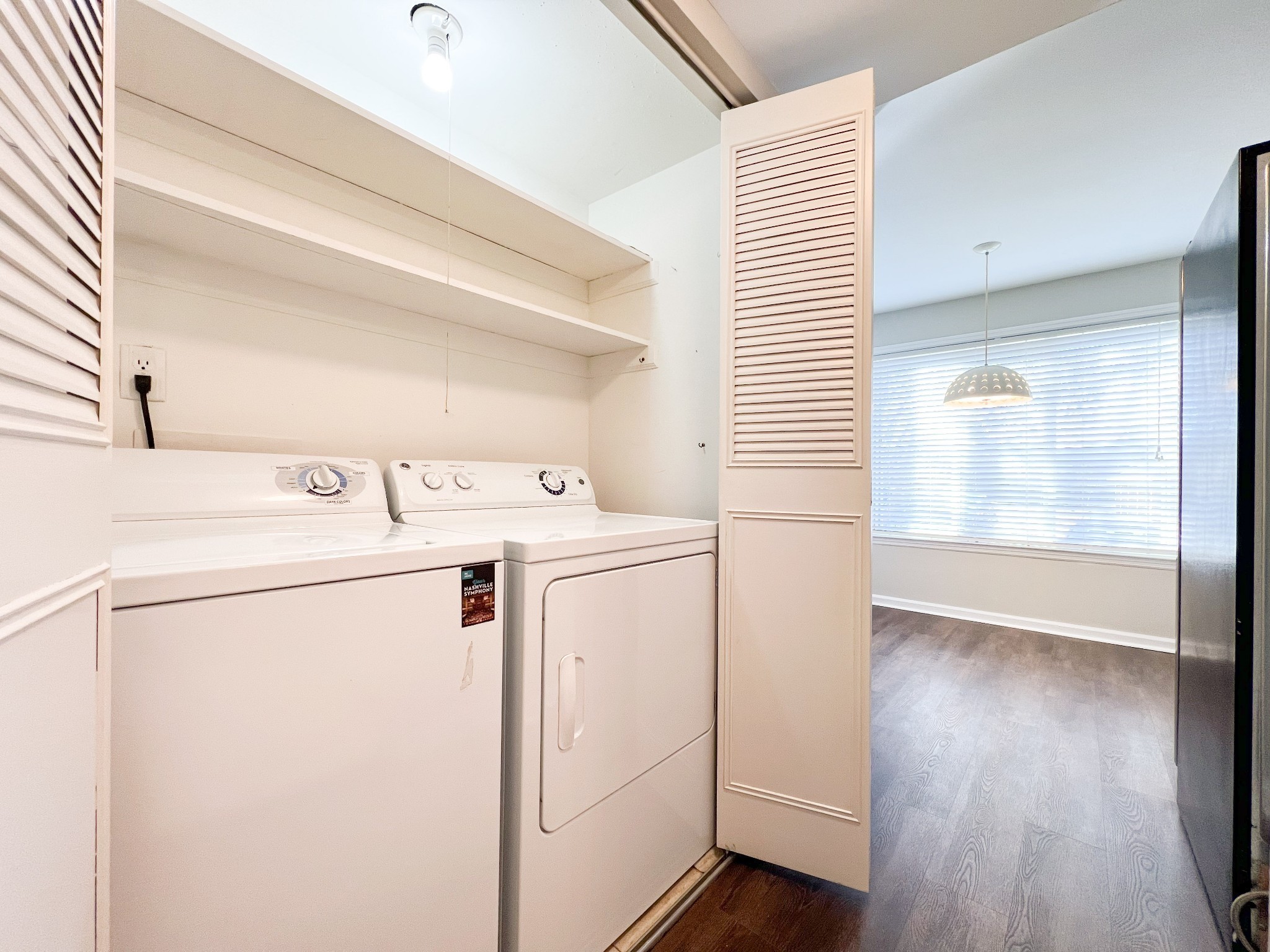 4487 Post Place, Unit 165 Nashville, TN 37205 - Photo 30 of 41 a utility room with dryer and washer