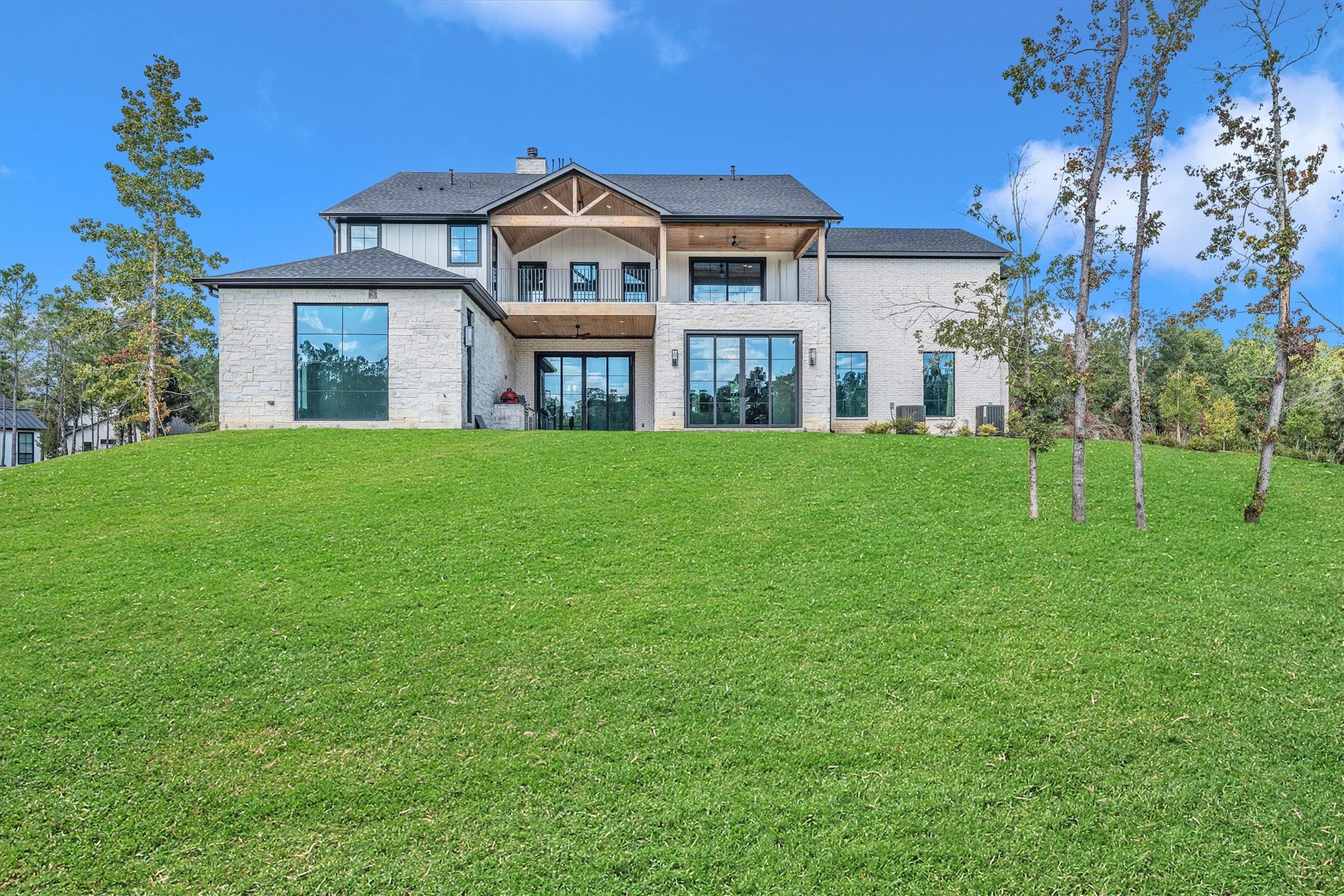 23701 Birch Grove Road Montgomery, TX 77316 - Photo 3 of 50 A beautiful view of the back of the property