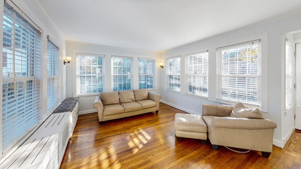8 Samoset Road Dedham, MA 02026 - Photo 8 of 35 a living room with furniture and a large window