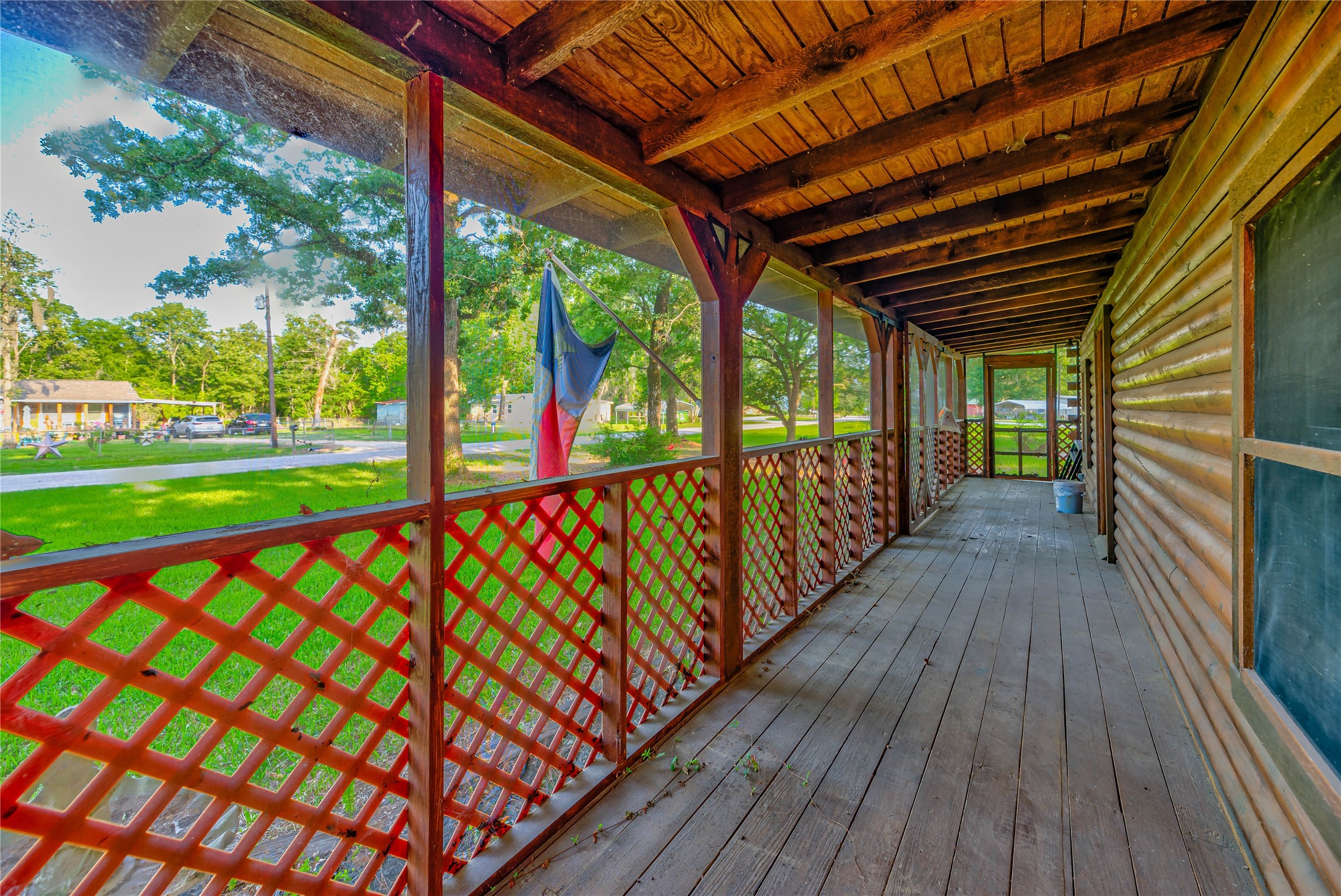 290 Armadillo Road Trinity, TX 75862 - Photo 26 of 28 a view of deck with wooden floor and outdoor space