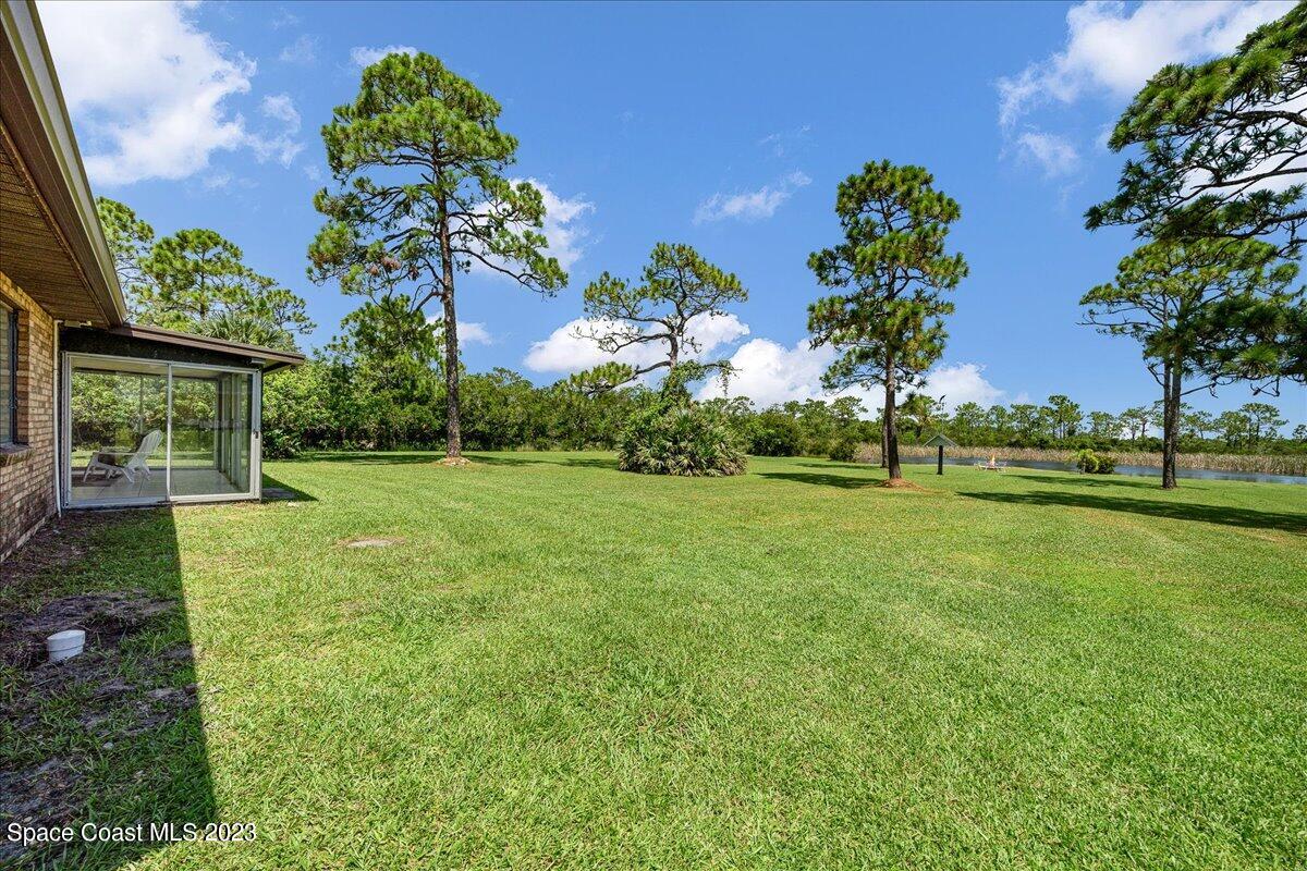 2100 Atz Road Malabar, FL 32950 - Photo 33 of 49 Back yard