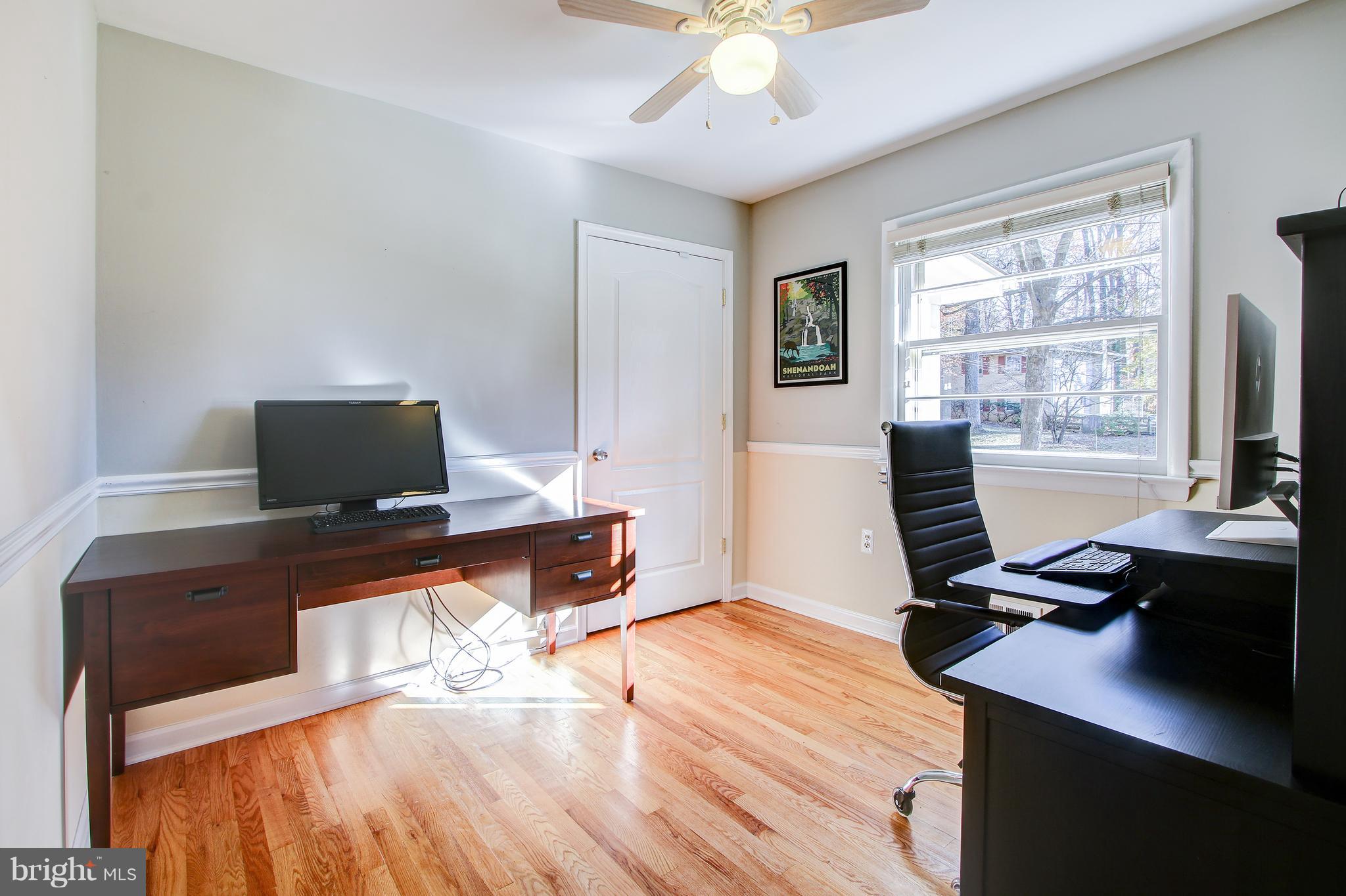4805 Rim Rock Road Rockville, MD 20853 - Photo 22 of 31 Bedroom Three (Used as Office Here)
