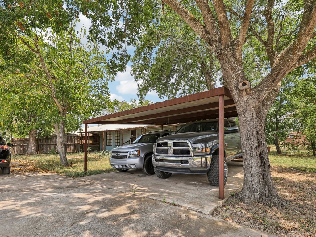 Tbd Tbd Bluebonnet Road Lockhart, TX 78644 - Photo 19 of 20 a view of a car parked in garage