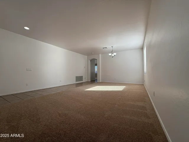 a view of empty room