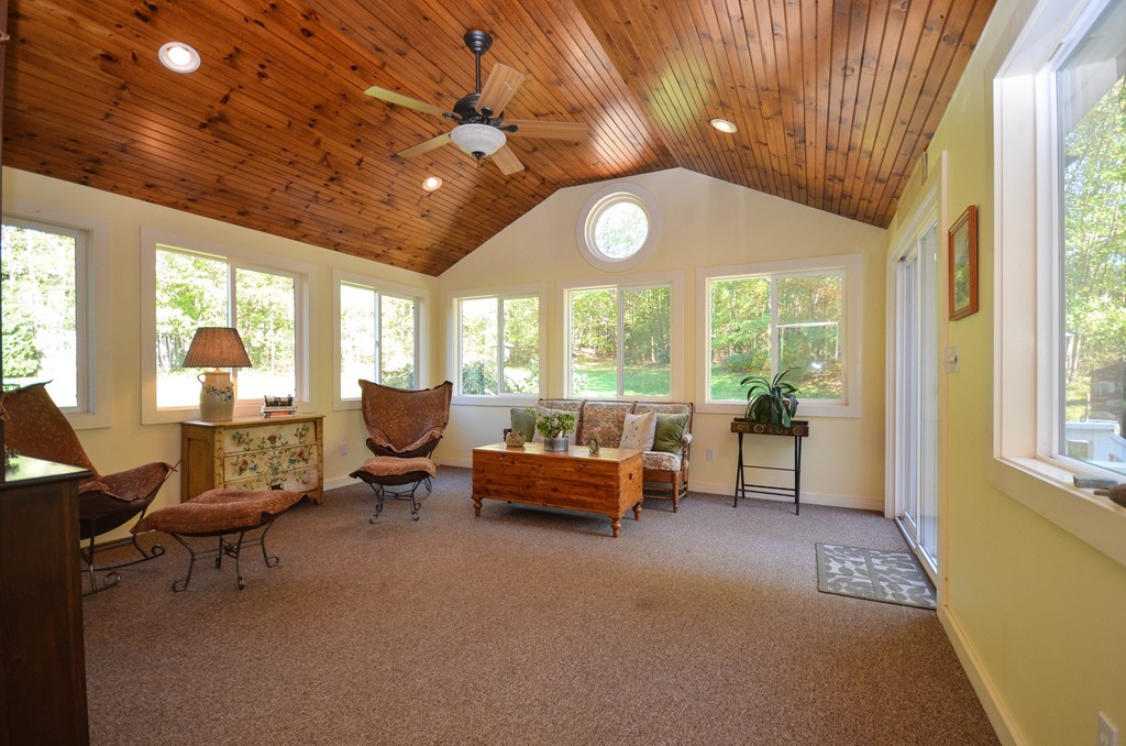66 Barnett Road Sutton, MA 01590 - Photo 14 of 30 a living room with furniture and a large window