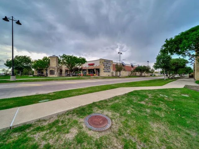 a view of a city street