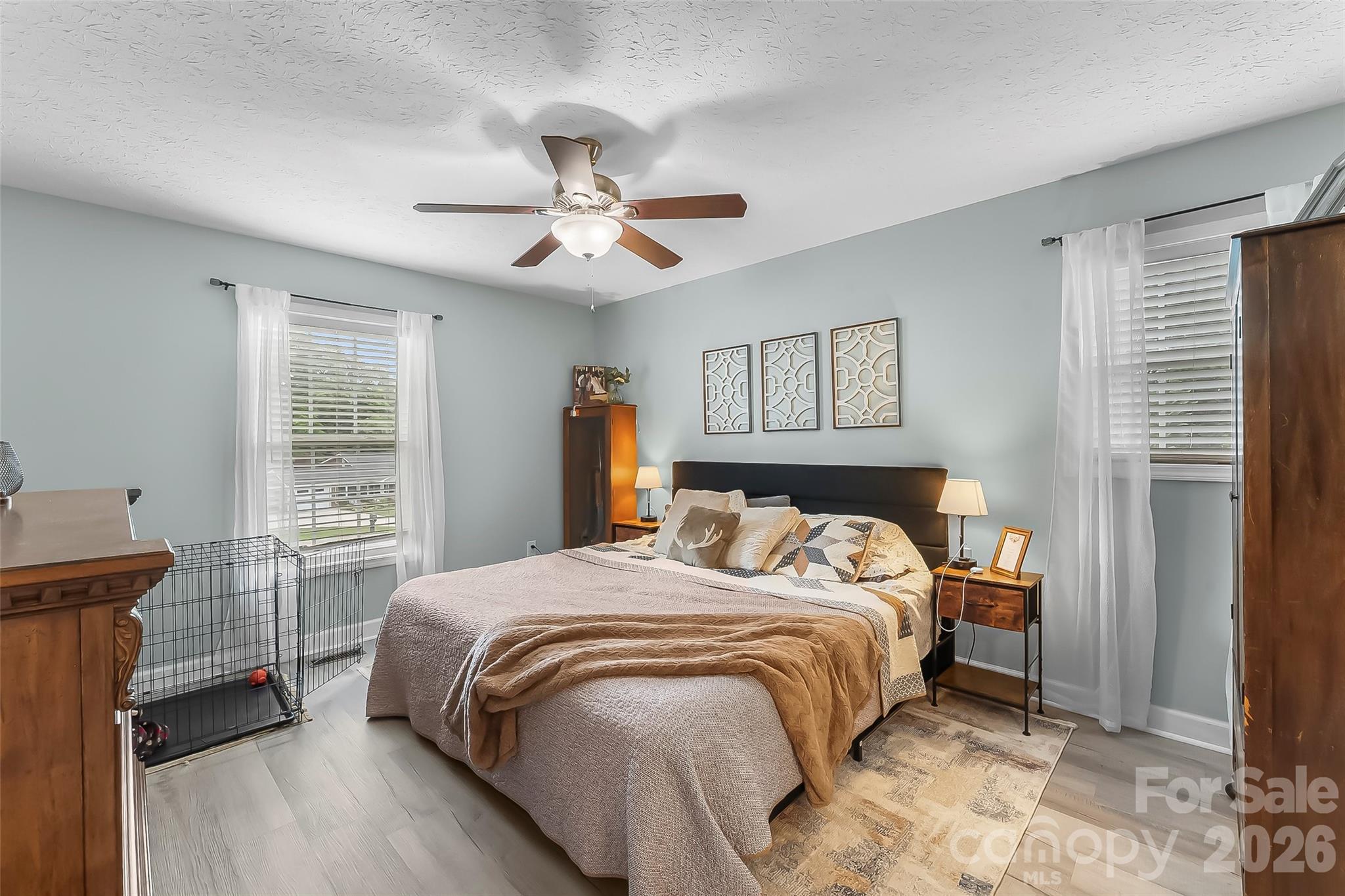 1498 Salem Road Morganton, NC 28655 - Photo 16 of 32 a bedroom with a bed and a window