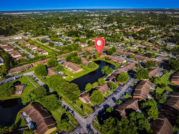 a view of city and mountain
