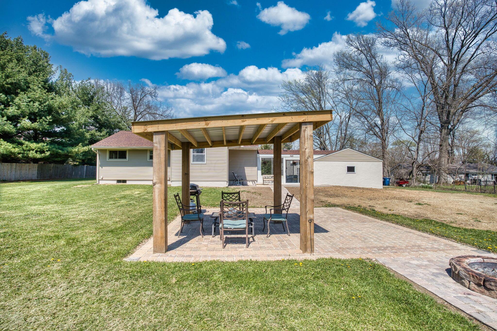 507 Agler Road Columbus, OH 43230 - Photo 50 of 74 Paver Patio with Pergola
