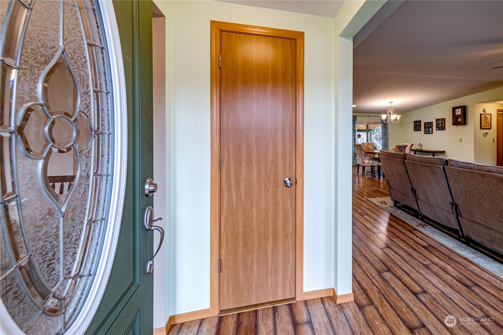 23716 Vista View Avenue Bothell, WA 98021 - Photo 3 of 29 a view of a hallway with wooden floor and stairs