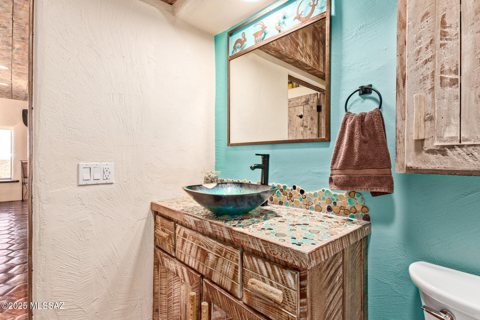 8491 South Pistol Hill Road Vail, AZ 85641 - Photo 28 of 50 Bathroom custom Cabinet & counter tops