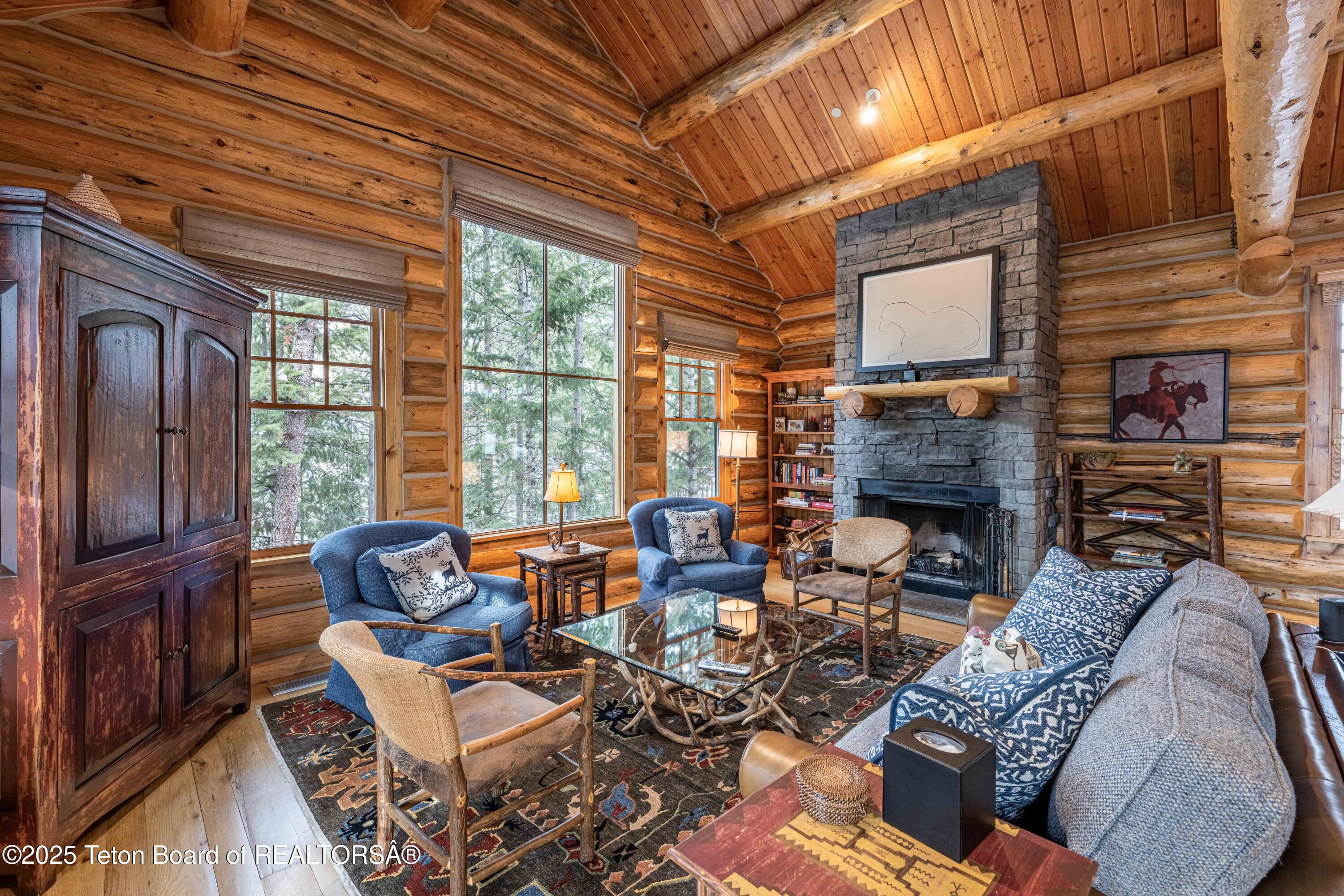 7590 Obsidian Road Teton Village, WY 83025 - Photo 7 of 24 Living Room
