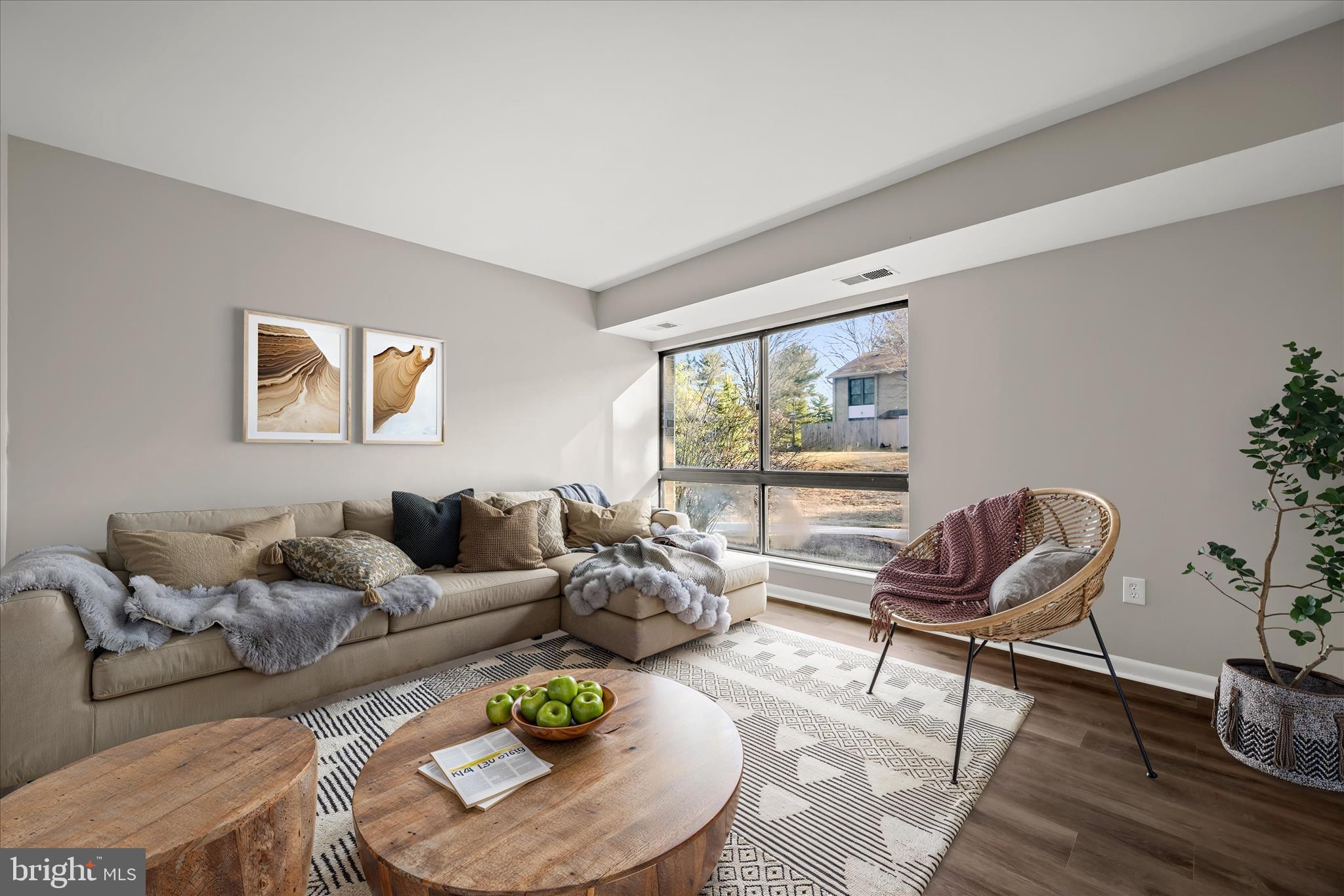 8869 Tamebird Court, Unit D T22 Columbia, MD 21045 - Photo 3 of 39 Fresh paint & new LVP flooring (virtually staged)