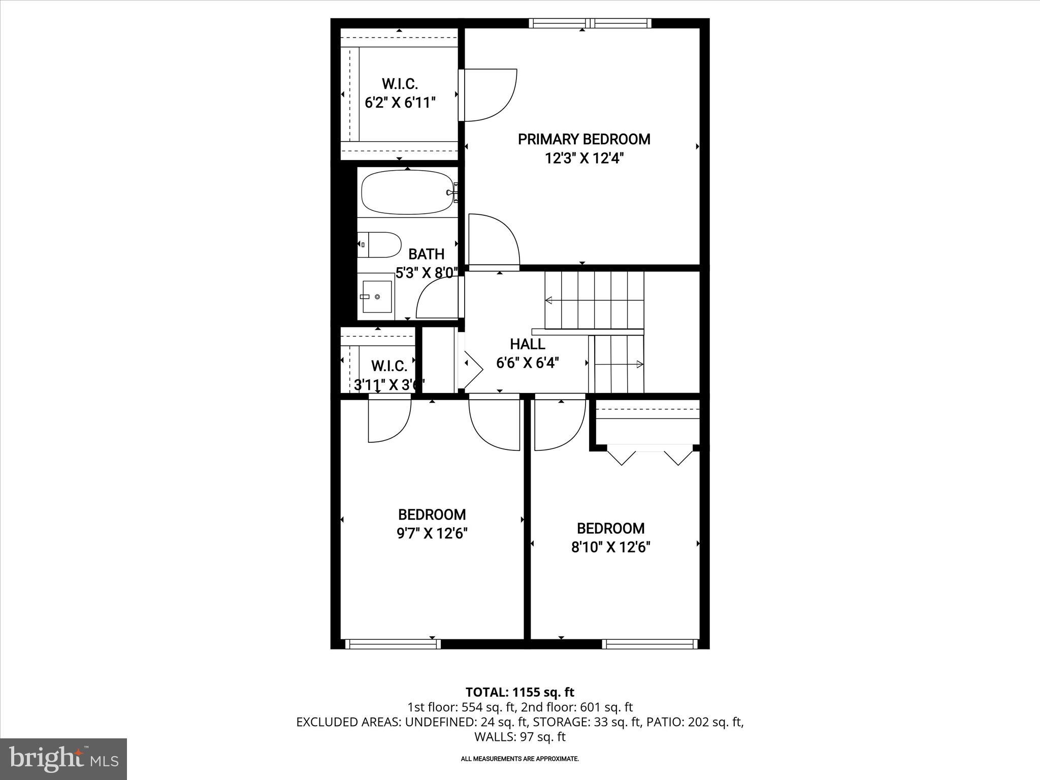 8869 Tamebird Court, Unit D T22 Columbia, MD 21045 - Photo 37 of 39 2nd_floor_8869_tamebird_court_columbia_with_dim