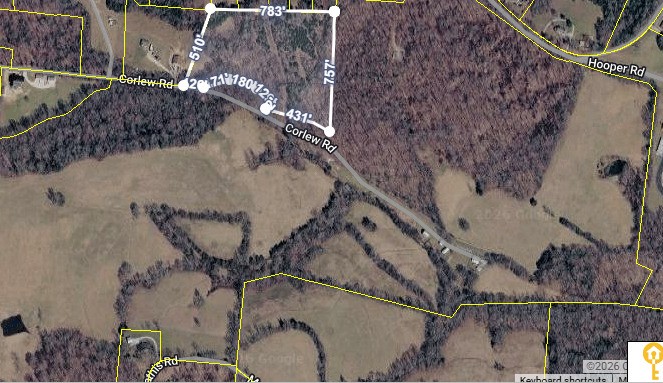 a bird view of a house