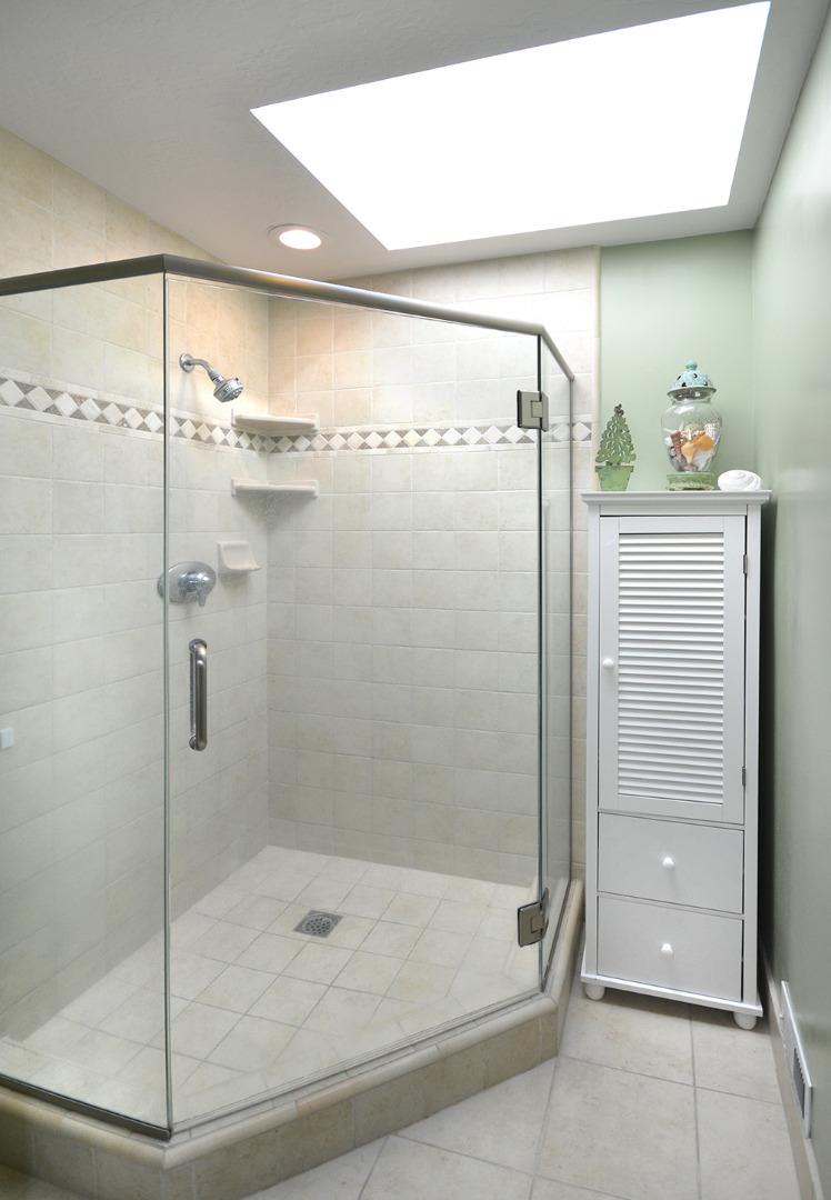 114 Solano Avenue La Selva Beach, CA 95076 - Photo 16 of 38 a bathroom with a shower