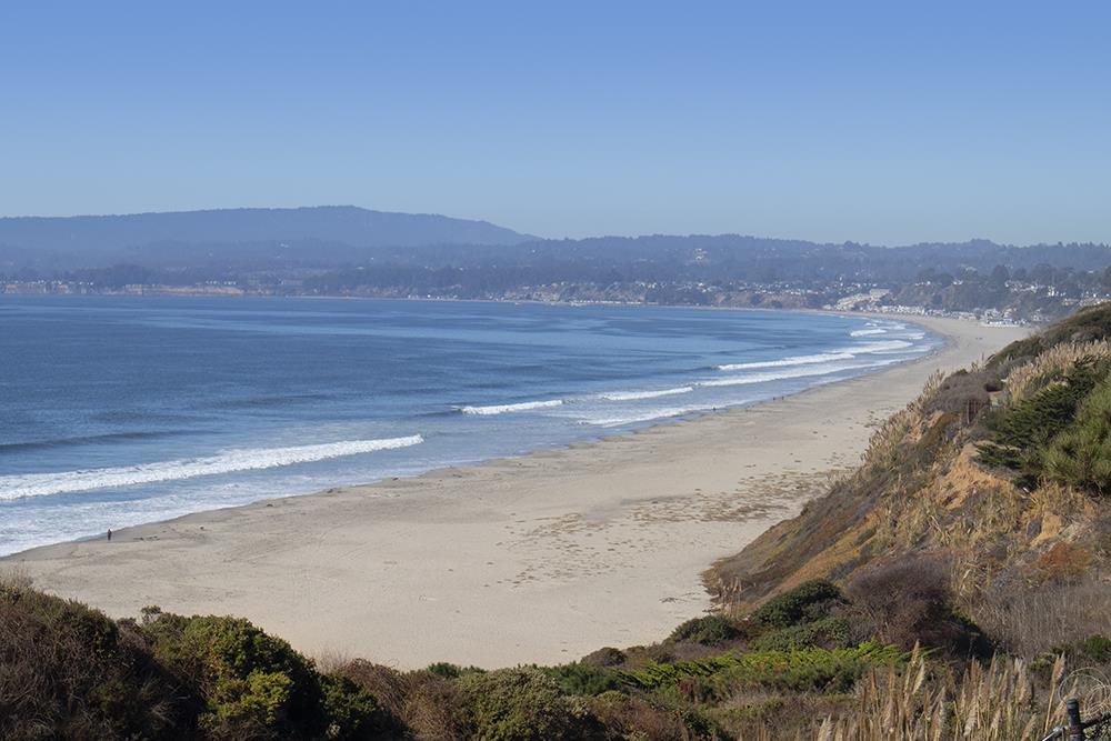 114 Solano Avenue La Selva Beach, CA 95076 - Photo 33 of 38 a view of an ocean beach and mountain