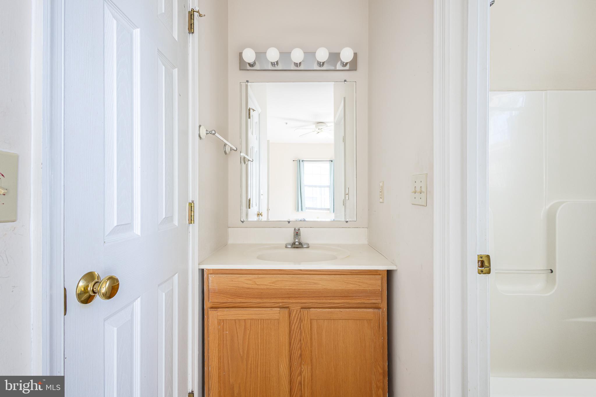 8186 June Way, Unit 601 Easton, MD 21601 - Photo 19 of 30 a bathroom with a sink and a mirror