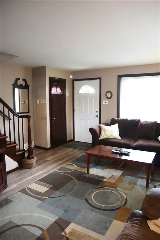 3059 Mt Troy Road Pittsburgh, PA 15212 - Photo 3 of 28 Bright and inviting living room featuring beautiful hardwood floors and abundant natural light. The living room is 15' x 16'