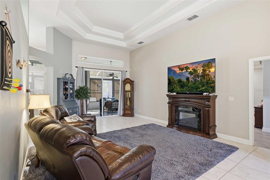 5580 South Kline Terrace Inverness, FL 34452 - Photo 11 of 55 a living room with furniture and a flat screen tv