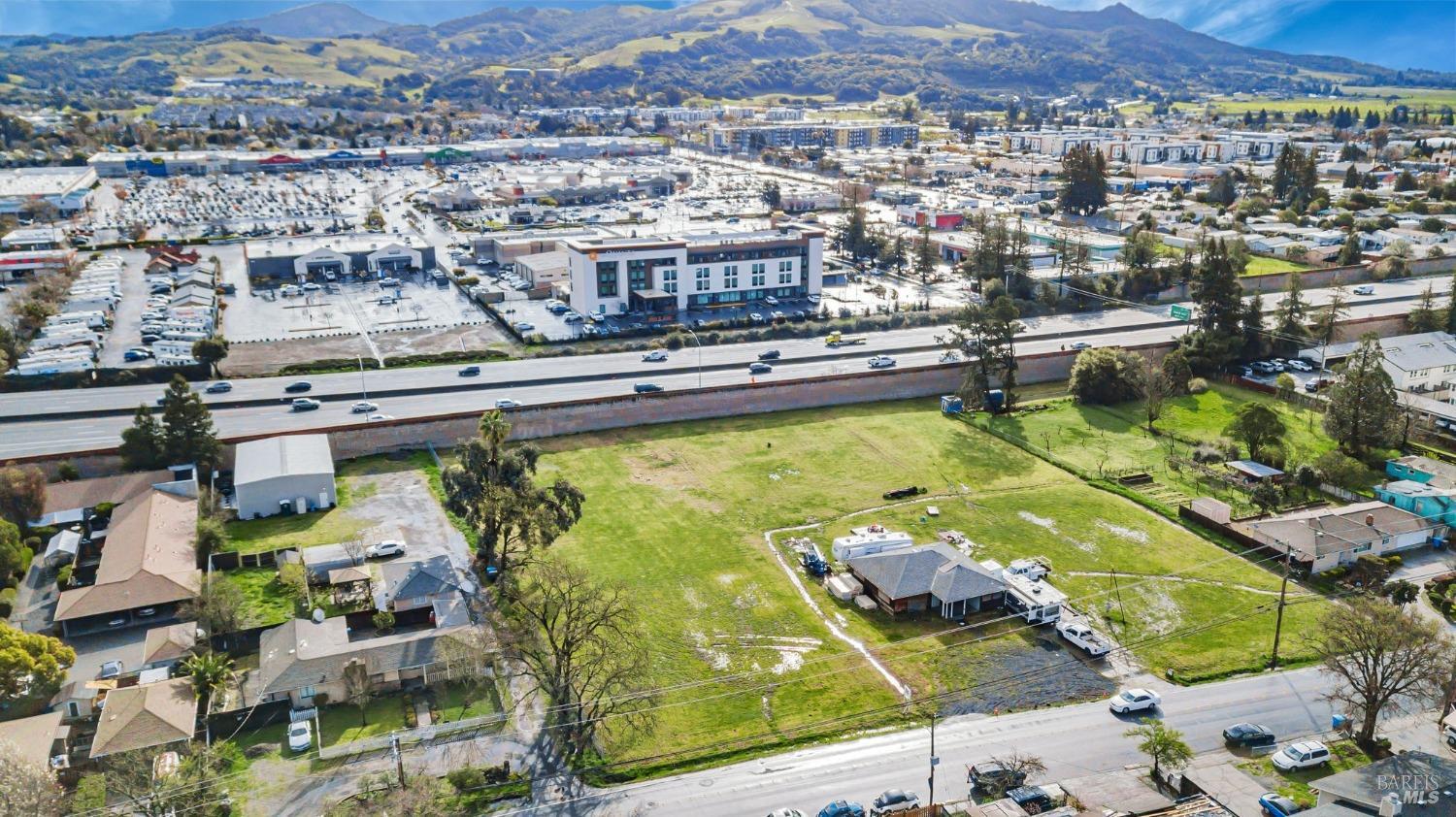 2154 Corby Avenue Santa Rosa, CA 95407 - Photo 9 of 20 an aerial view of residential houses with outdoor space