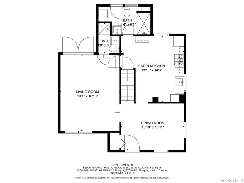 217-19 39th Avenue Queens, NY 11361 - Photo 36 of 38 a picture of a wall with a white wall and a painting