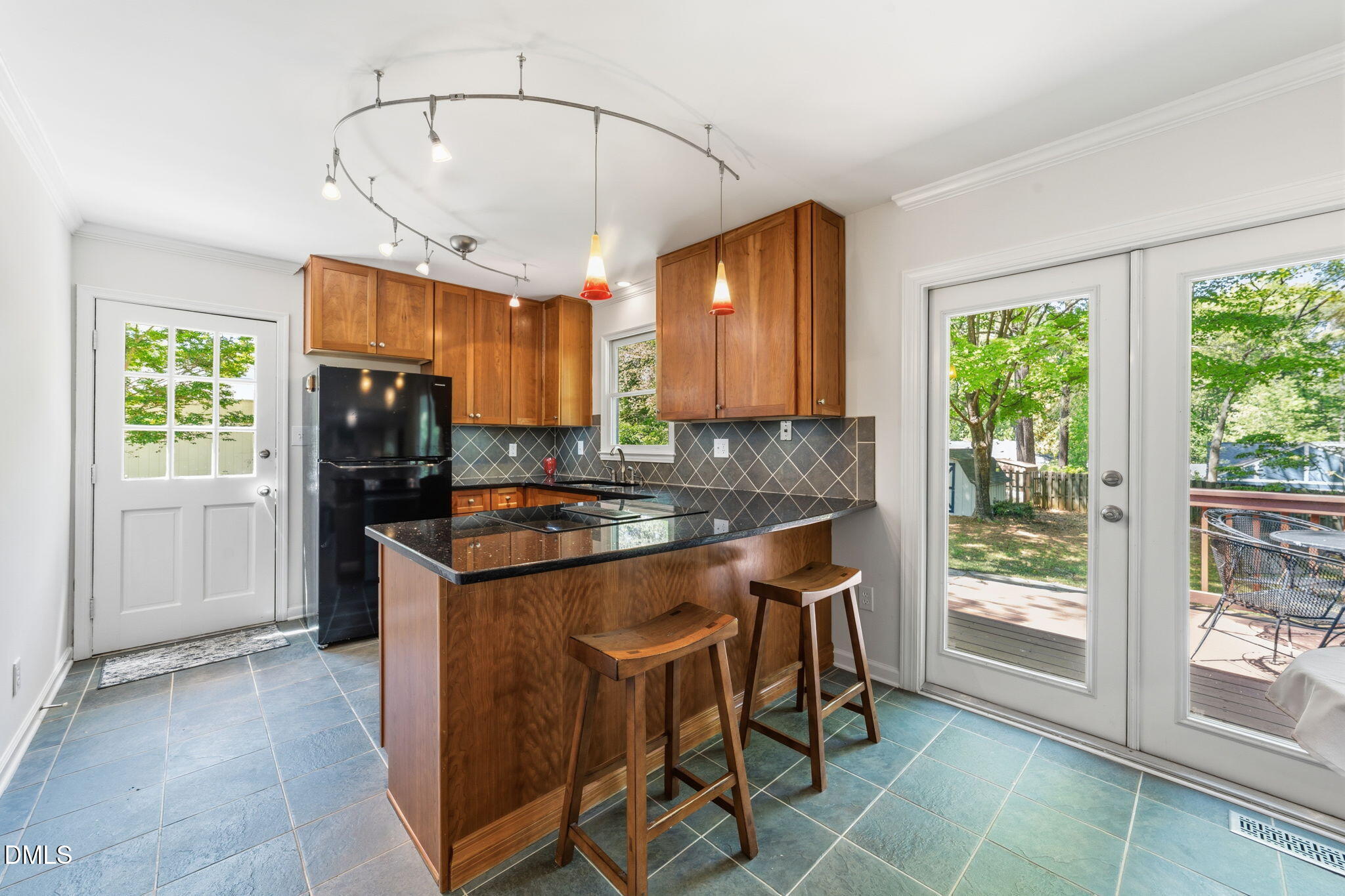 1220 Old Apex Road Cary, NC 27513 - Photo 12 of 32 kitchen and deck