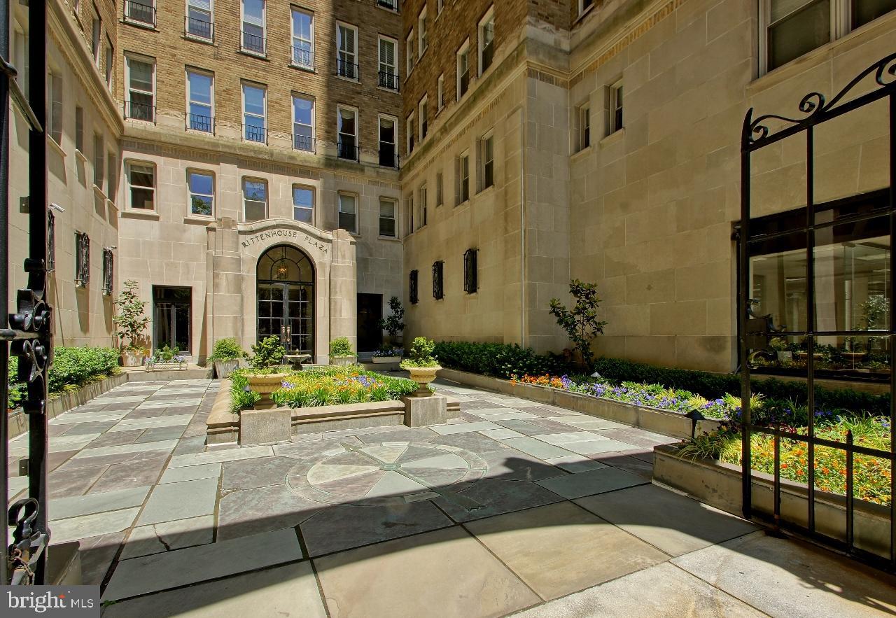 1901 Walnut Street, Unit 14BE Philadelphia, PA 19103 - Photo 22 of 23 The Rittenhouse Plaza Garden Courtyard