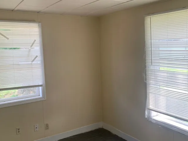 a small space with a window