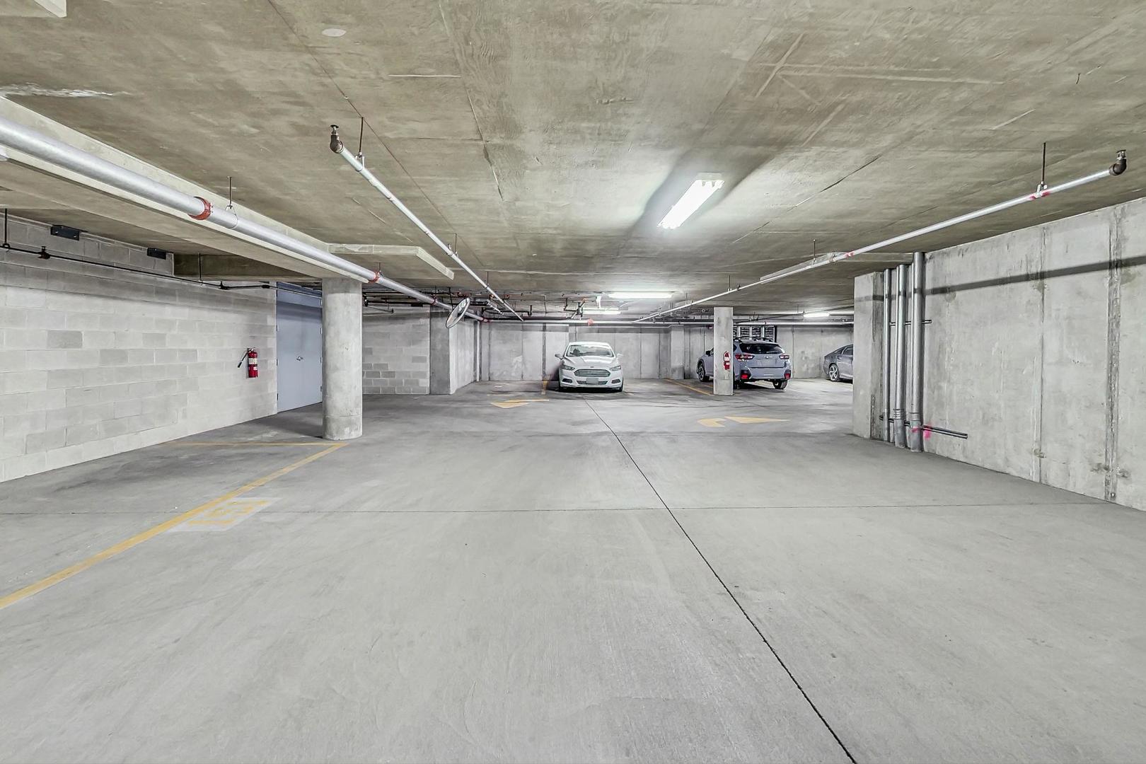 111 South Morgan Street, Unit 510 Chicago, IL 60607 - Photo 37 of 38 a view of parking garage