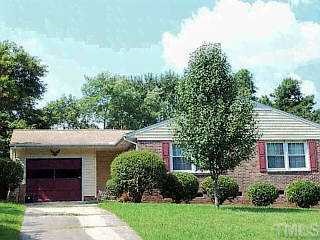 105 Radcliff Circle Durham, NC 27713 - Photo 1 of 1 front view of a house with a garden