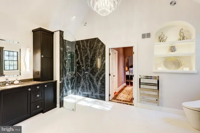 a view of a bedroom with furniture window and outside view