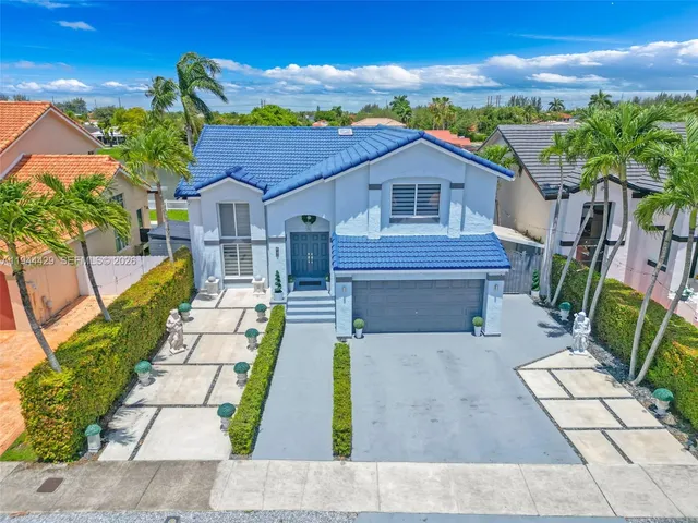 a view of house with a outdoor space