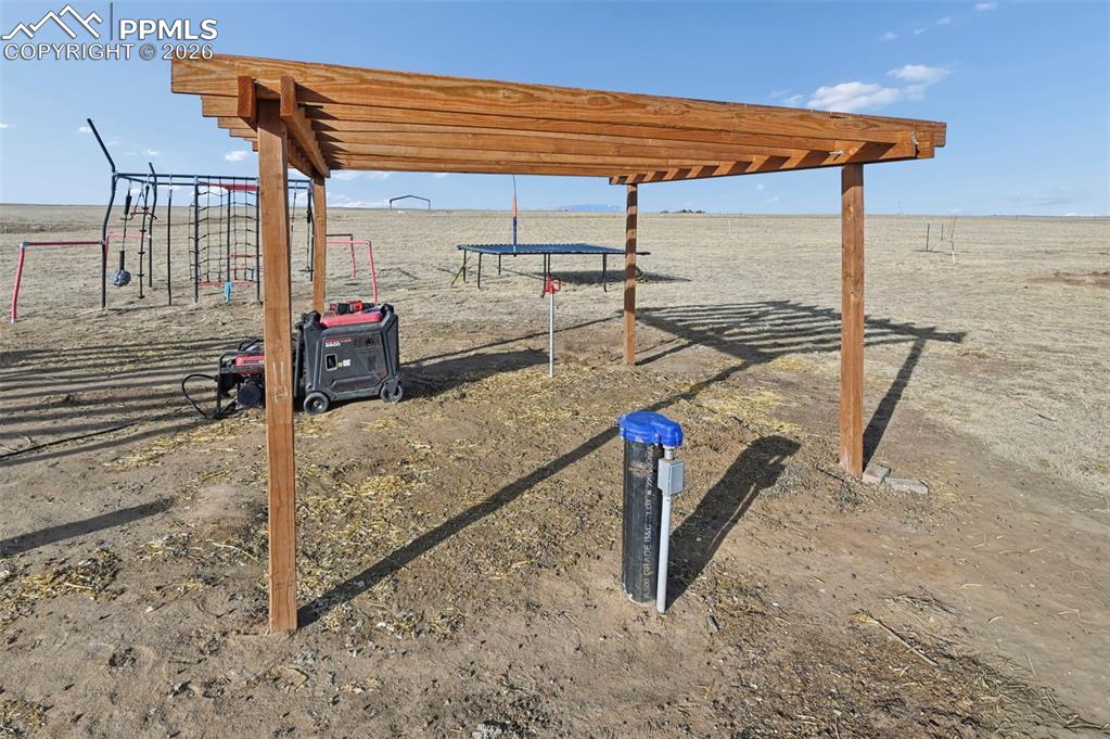 9800 Boone Road Yoder, CO 80864 - Photo 21 of 31 a view of a patio