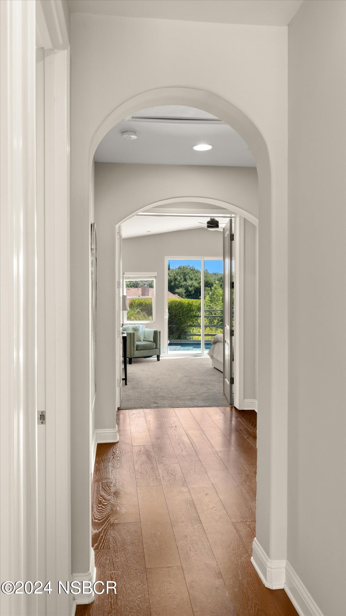 634 Valley Oak Road Solvang, CA 93463 - Photo 13 of 31 Hallway to Primary Bedroom