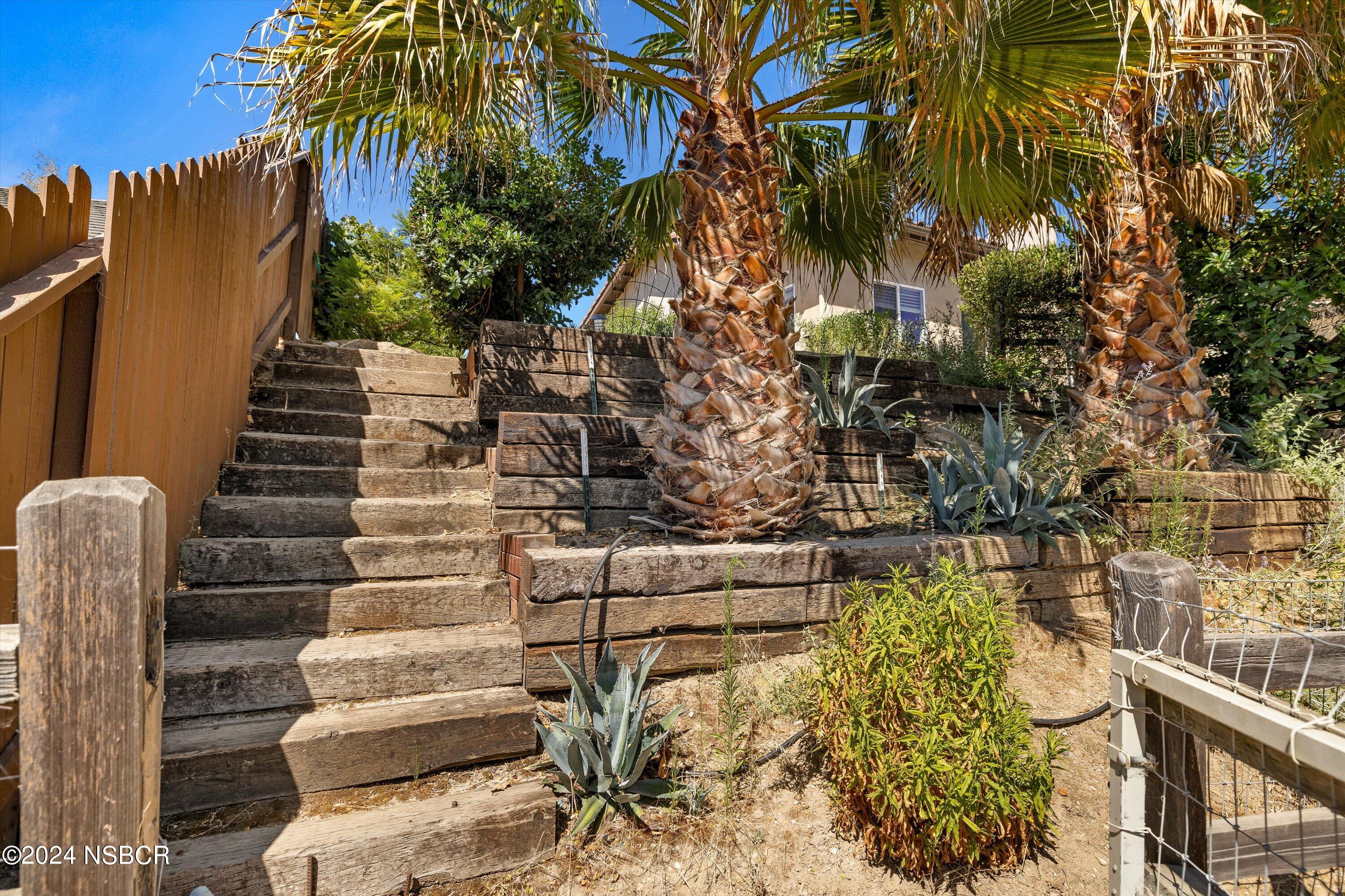 634 Valley Oak Road Solvang, CA 93463 - Photo 27 of 31 Stairs to Oak Tree