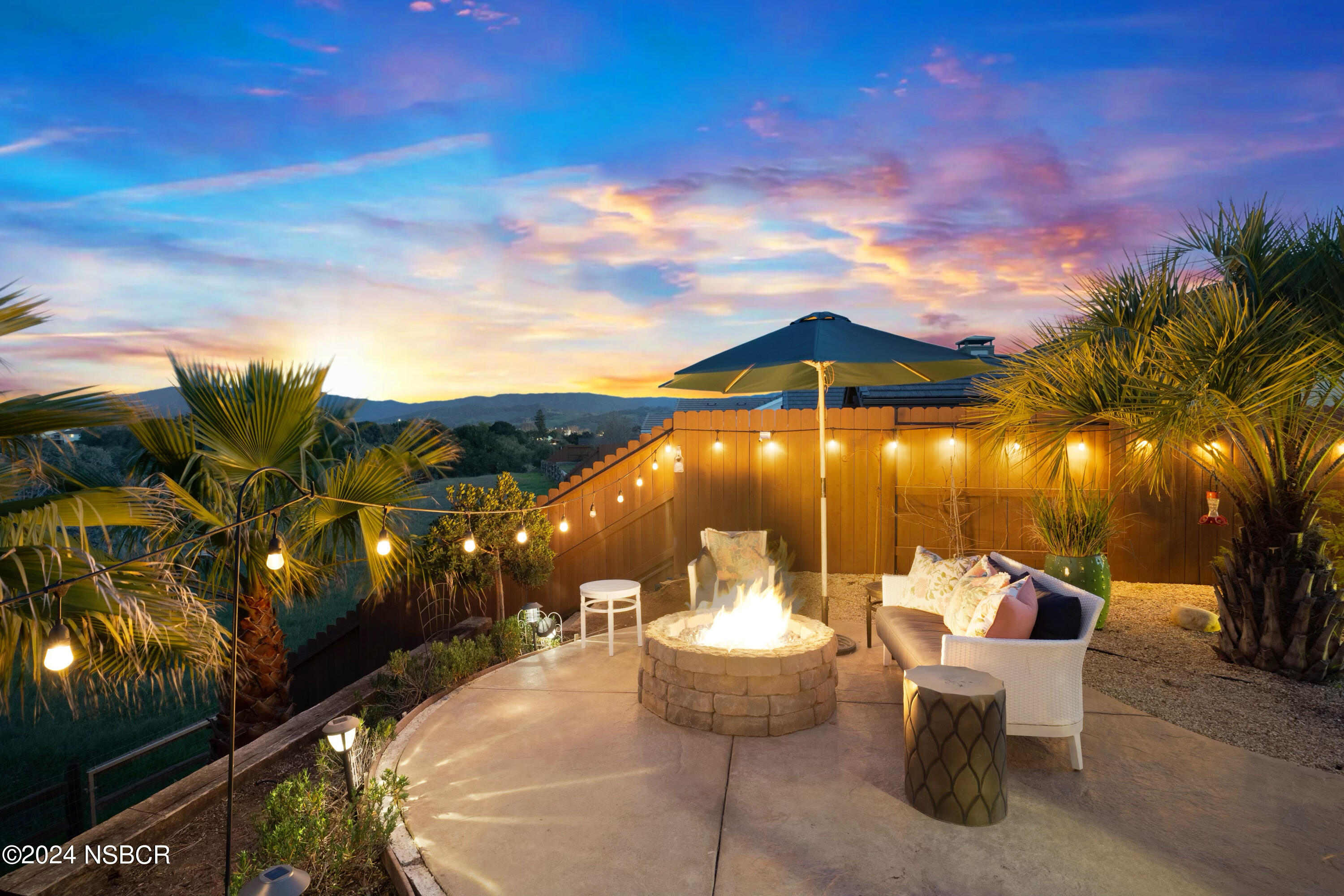 634 Valley Oak Road Solvang, CA 93463 - Photo 5 of 31 Sundowner Outdoor Fire Pit