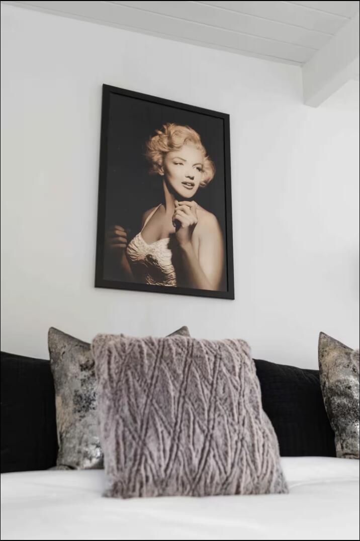 280 North Monterey Road Palm Springs, CA 92262 - Photo 13 of 29 a black and white photo of a rug