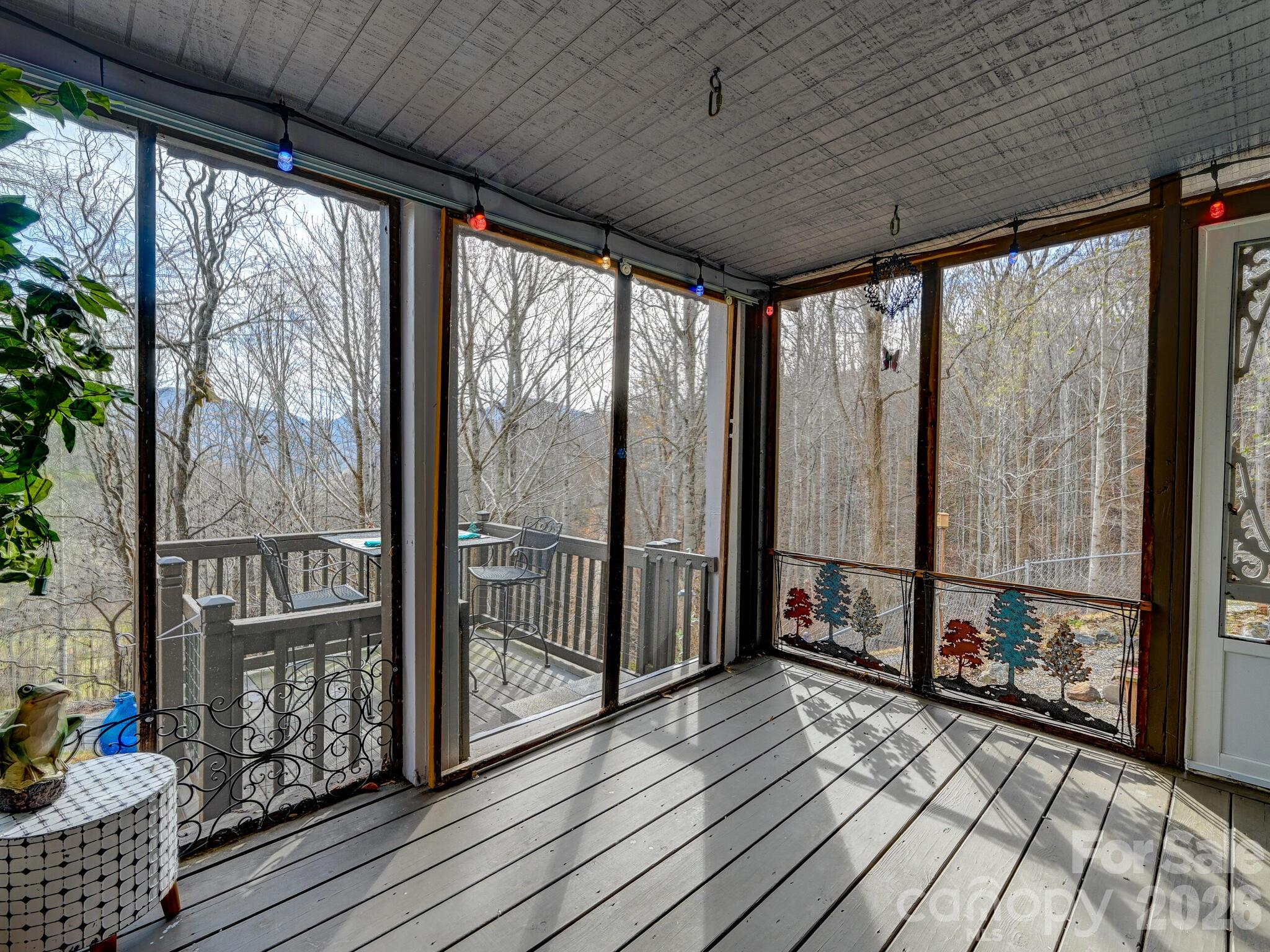 90 Davidson Gap Road Leicester, NC 28748 - Photo 4 of 46 a view of steet with balcony