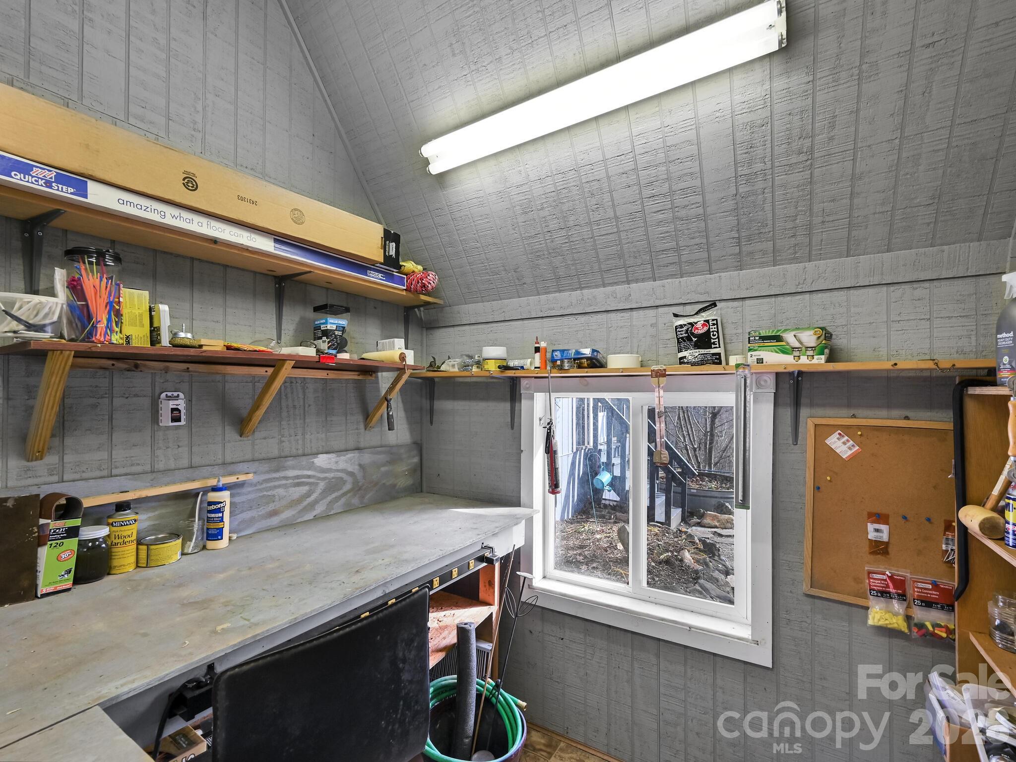 90 Davidson Gap Road Leicester, NC 28748 - Photo 43 of 46 a view of storage and utility room