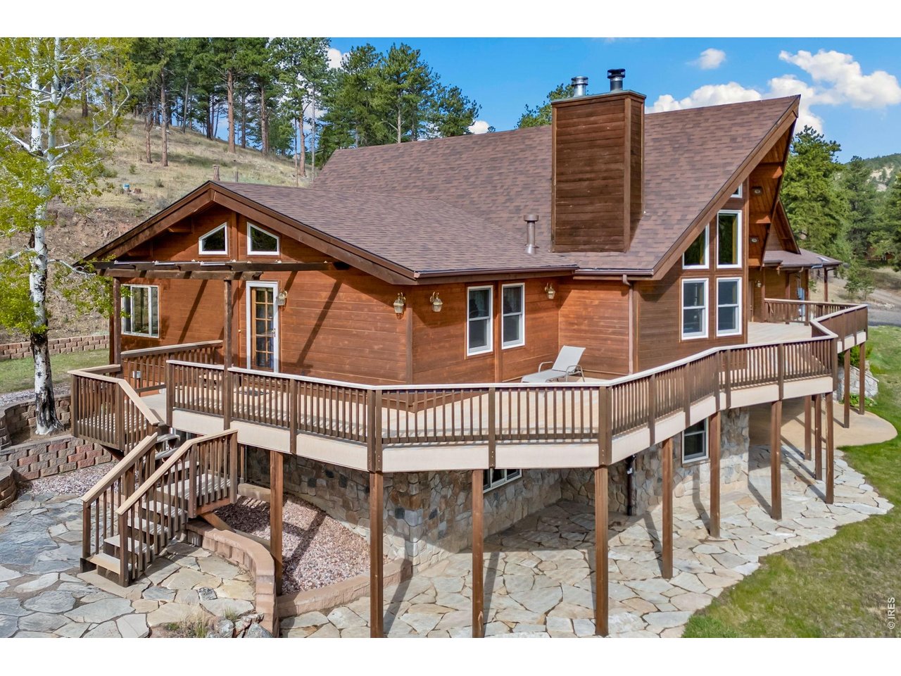 96 Lone Wolf Road Loveland, CO 80537 - Photo 28 of 34 Deck view
