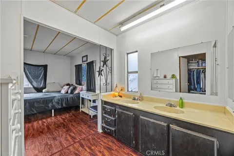 a very nice looking room with a large window