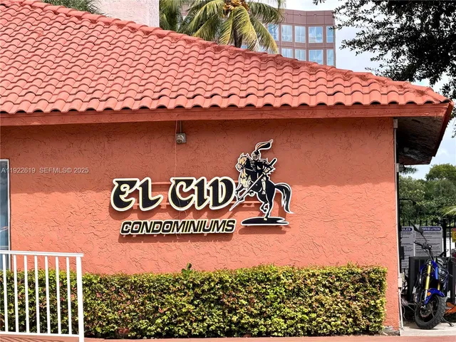 a view of outdoor space with sign board