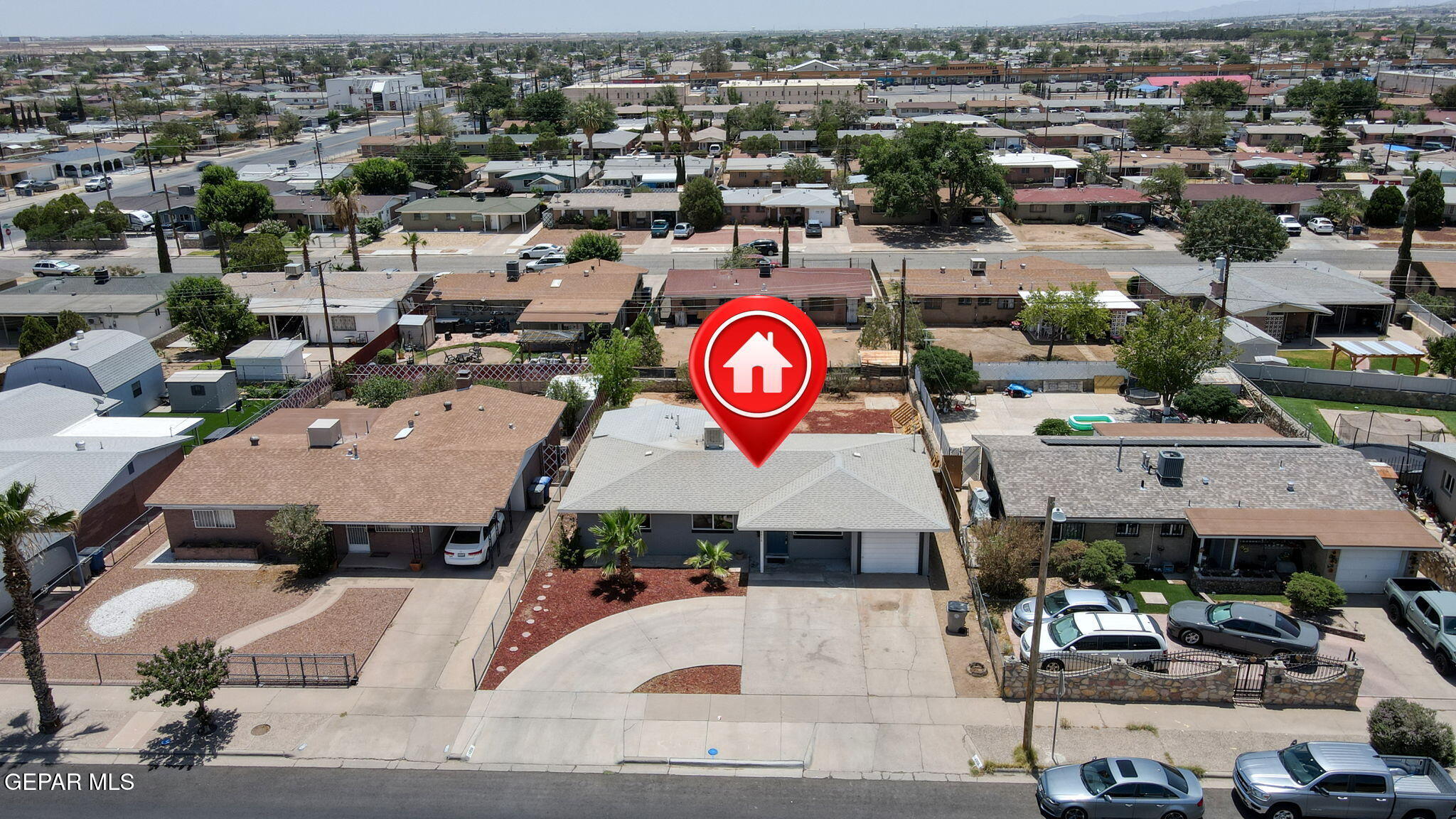 4956 Rutherford Drive El Paso, TX 79924 - Photo 33 of 41 an aerial view of a