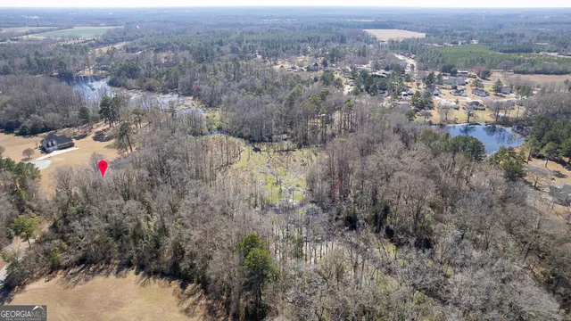 a view of city and mountain