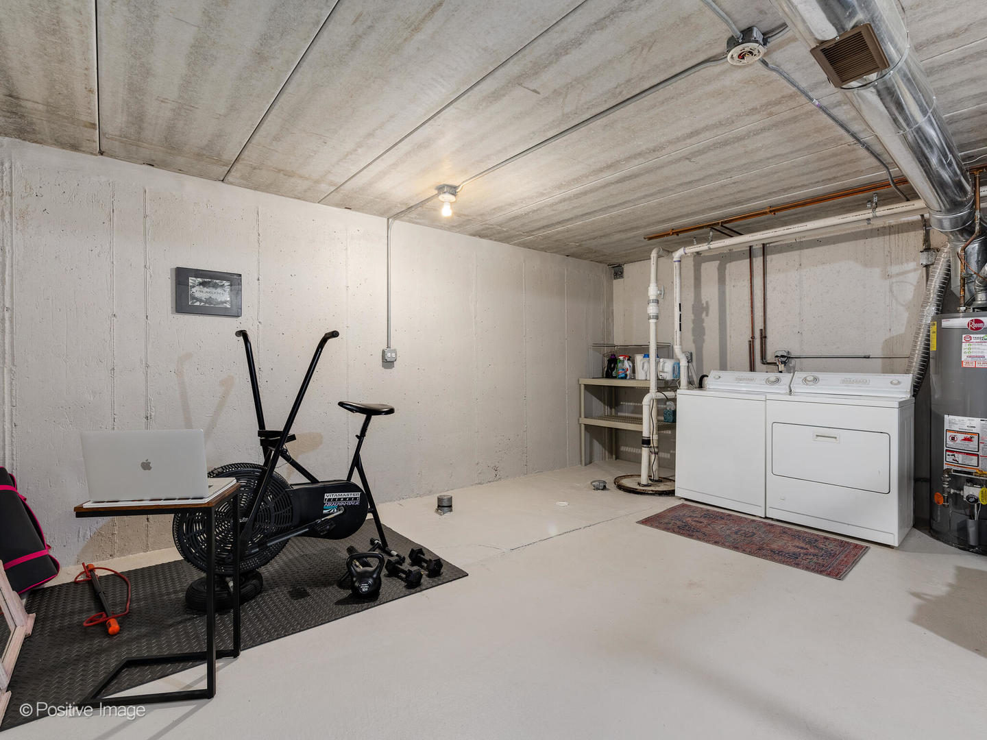 1215 West Lexington Street, Unit E Chicago, IL 60607 - Photo 20 of 21 a view of a room with gym equipment