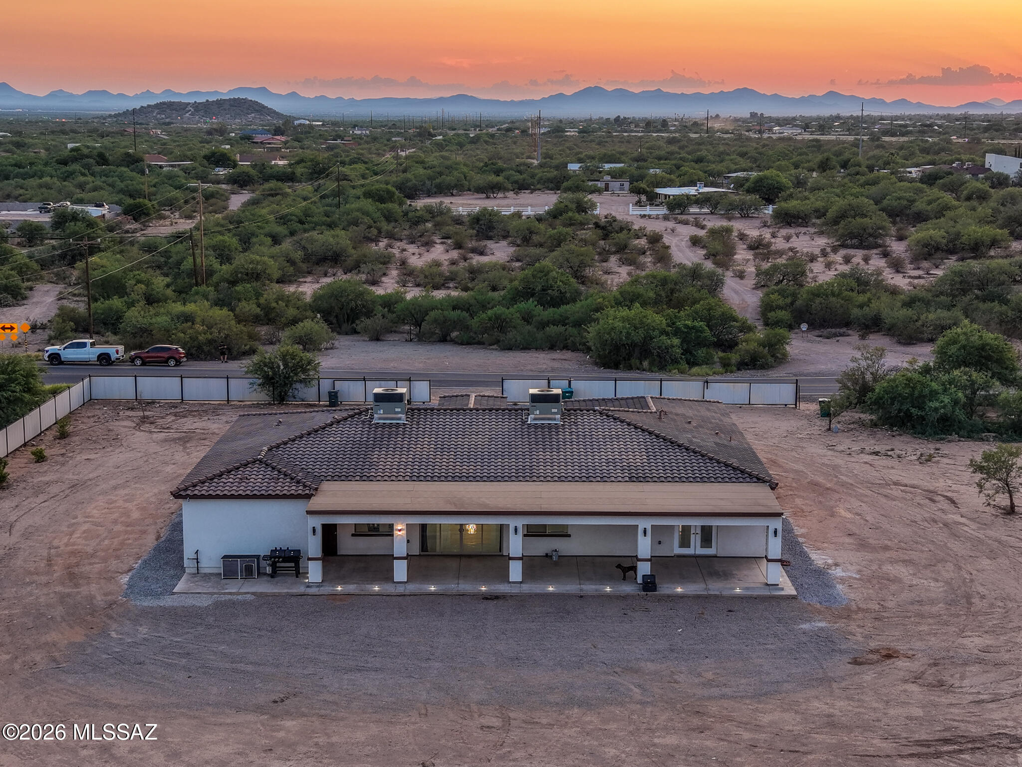 5550 West Irvington Road Tucson, AZ 85757 - Photo 23 of 26 Aerial Back View