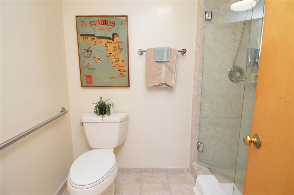 900 Gulf Boulevard, Unit 907 Indian Rocks Beach, FL 33785 - Photo 42 of 88 a white toilet sitting next to a bathroom sink
